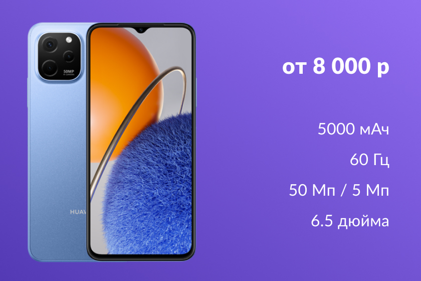 Huawei Nova Y61 плюсы и минусы, характеристики