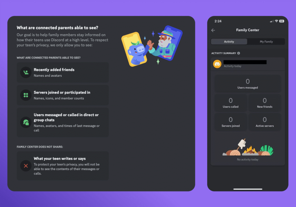 Discord Family Center
